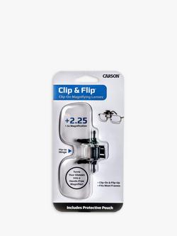 Carson Clip & Flip Magnifying Lenses - view 2, Multi
