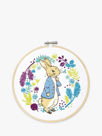 Peter Rabbit Embroidery, Multi