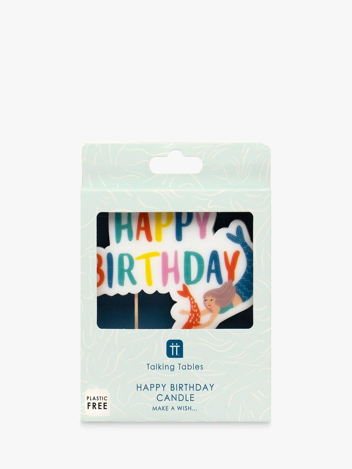 Talking Tables Mermaid Birthday Candle