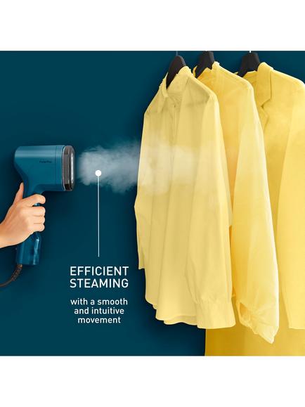 Tefal Pure POP Handheld Clothes Steamer - view 2, Blue