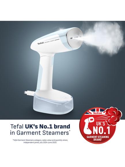 Tefal Access Steam Pocket DT3041 Handheld Clothes Steamer, White/Sky Blue - view 2, White/Sky Blue