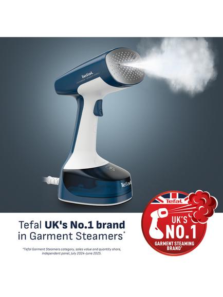 Tefal Access Steam Easy DT7130 Handheld Clothes Steamer, Blue/White - view 2, White/Blue
