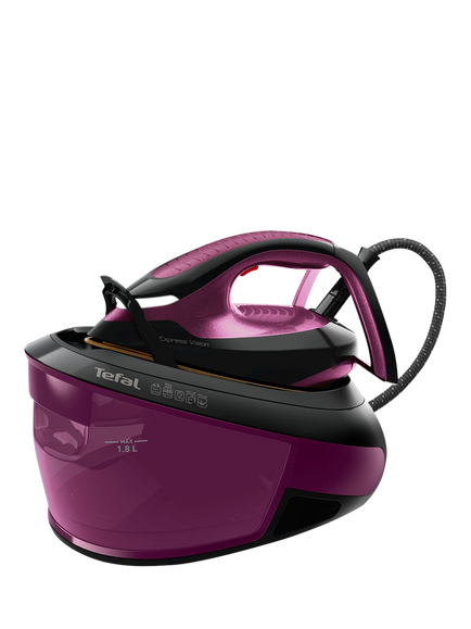 Tefal Express Vision SV8154 Steam Generator Iron, Purple/Black, Purple/Black