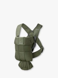 BabyBjörn Mini Baby Carrier - view 2, Dark Green