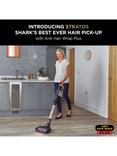 Shark Stratos IZ400UKT Pet Pro Model Cordless Stick Vacuum Cleaner with Anti Hair Wrap Plus & Clean Sense IQ, Charcoal Grey/Copper