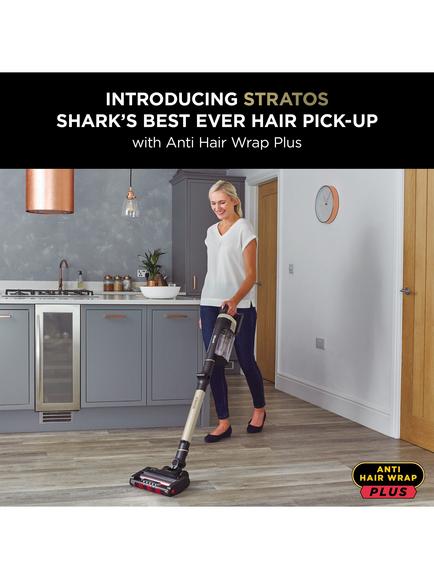 Shark Stratos IZ400UKT Pet Pro Model Cordless Stick Vacuum Cleaner with Anti Hair Wrap Plus & Clean Sense IQ, Charcoal Grey/Copper - view 2, Charcoal Grey/Copper