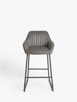 John Lewis Brooks II Bar Stool - view 2, Mocha