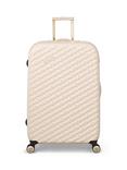 Ted Baker Belle 79cm 4-Wheel Large Suitcase, Sand Dollar