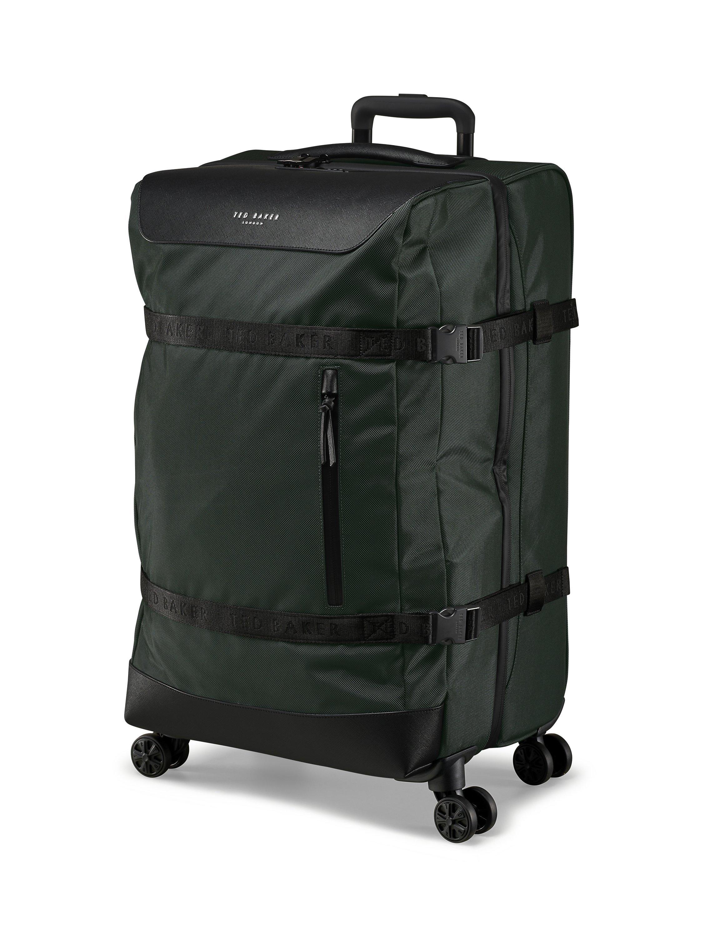 Ted Baker Nomad 69cm 4 Wheel Medium Suitcase Pewter Grey