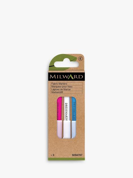 Milward Dressmaking Pencils, Set of 3, Multi