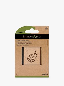 Milward Fabric & Wool Comb, Multi, Multi