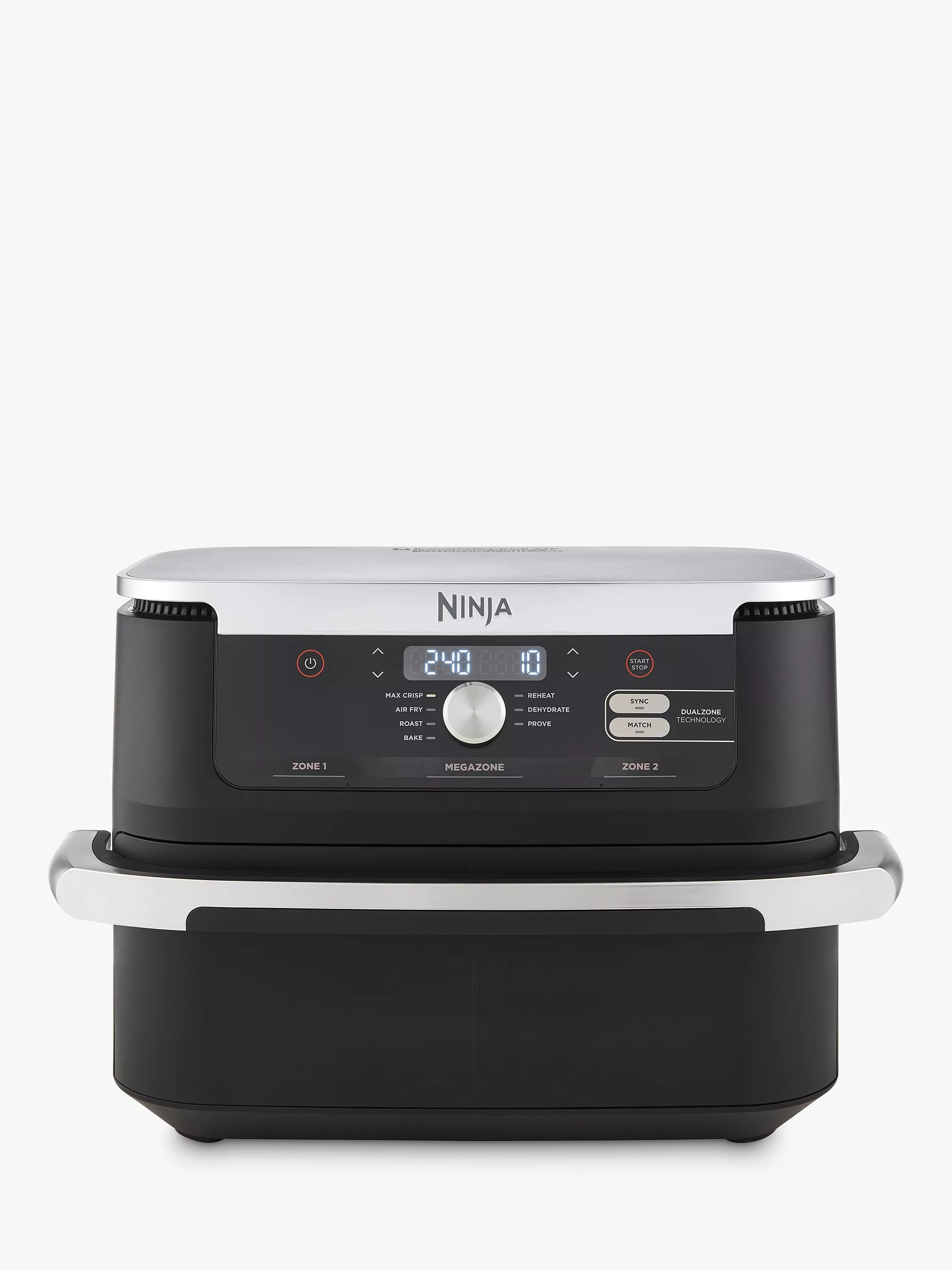 Ninja Foodi FlexDrawer Dual AF500UK Air Fryer 10.4L Black