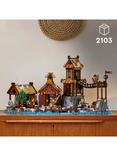 LEGO Ideas Viking Village Large Medieval Building Set 21343