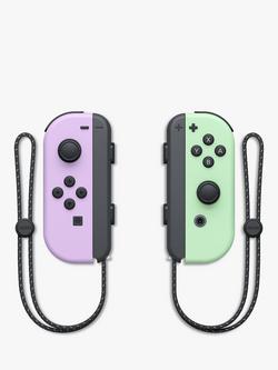 Nintendo Joy-Con Controllers for Switch Console - view 2, Purple/Green