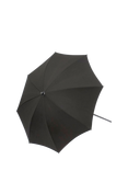 Suntime Rimini 1.7m Push-Up Parasol, Black