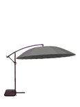 Suntime Shanghai Hanging Adjustable Parasol, 3m, Dark Grey