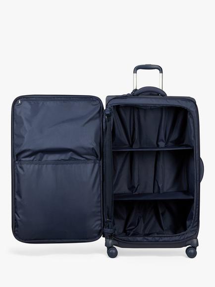 Lipault Plume Very Long Trip Large 79cm Suitcase, Navy - view 2, Navy