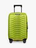 Samsonite Proxis Spinner 55cm 4-Wheel 35cm Wide Expandable Cabin Case, Lime