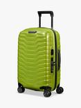 Samsonite Proxis Spinner 55cm 4-Wheel 35cm Wide Expandable Cabin Case, Lime