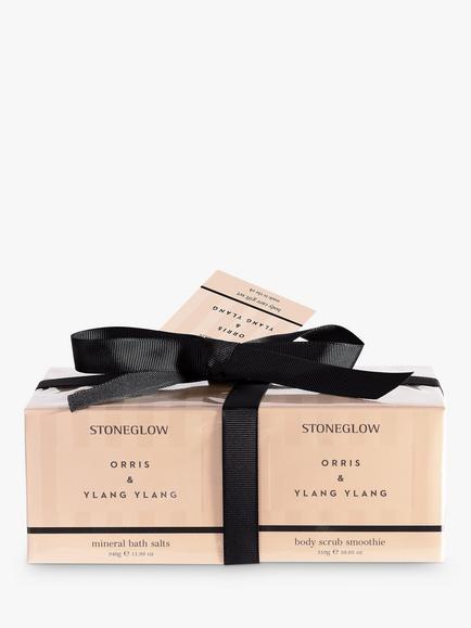 Stoneglow Orris & Ylang Ylang Bath Gift Set - view 2, Pink