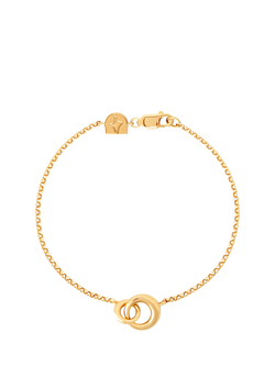 Astrid & Miyu Dome Link Chain Bracelet, Gold, Gold