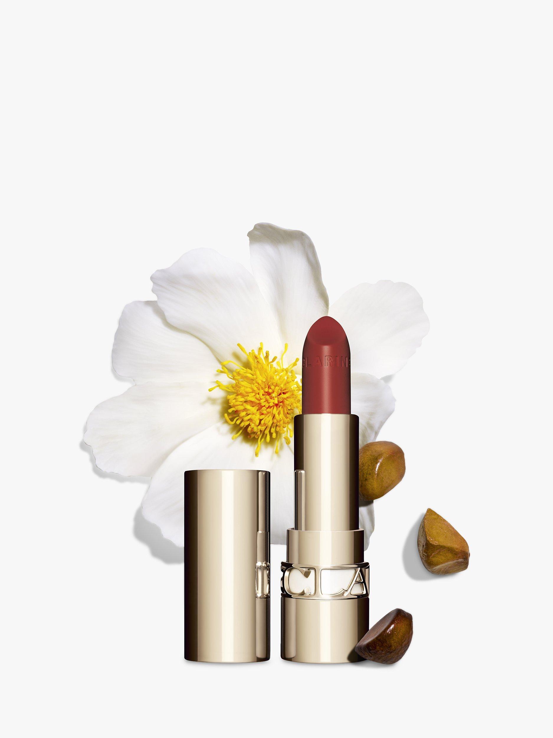 Product image 4 of 7, which shows Clarins Joli Rouge Satin Lipstick Refill, 771 Dahlia Red