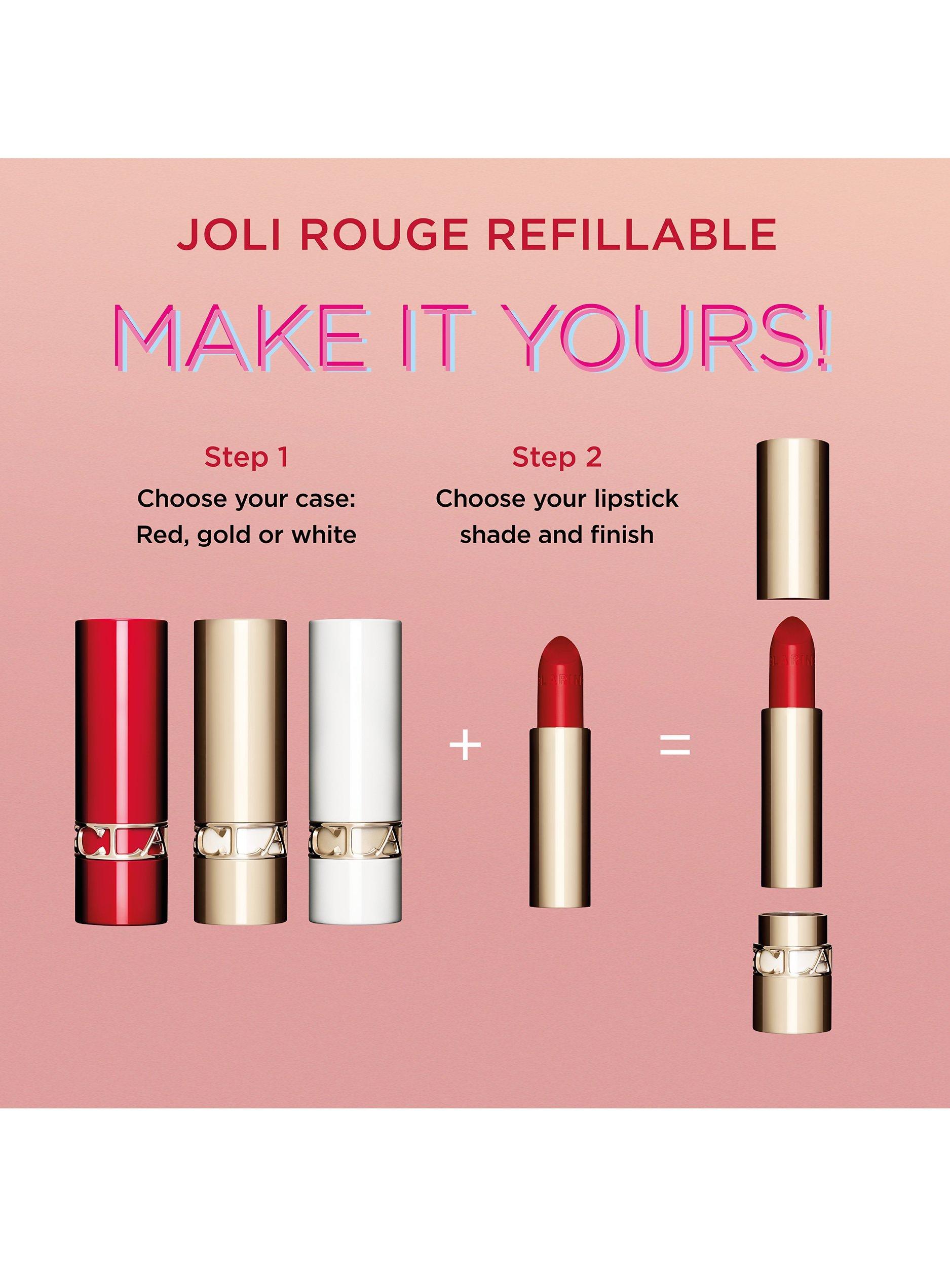 Product image 7 of 7, which shows Clarins Joli Rouge Shine Lipstick Refill, 723S Raspberry