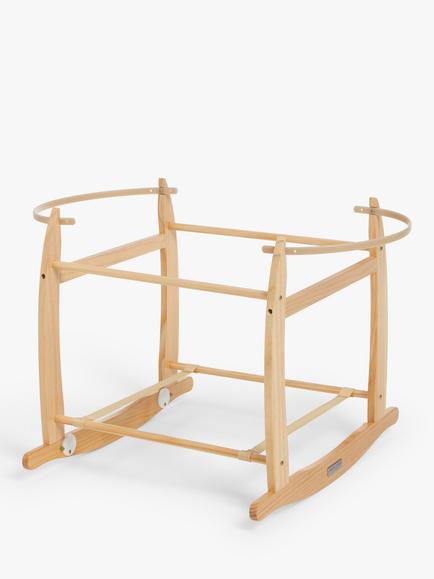 John Lewis Pinewood Moses Basket Stand, Natural