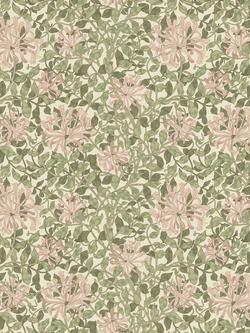FreeSpirit Honeysuckle Fabric, Green, Green