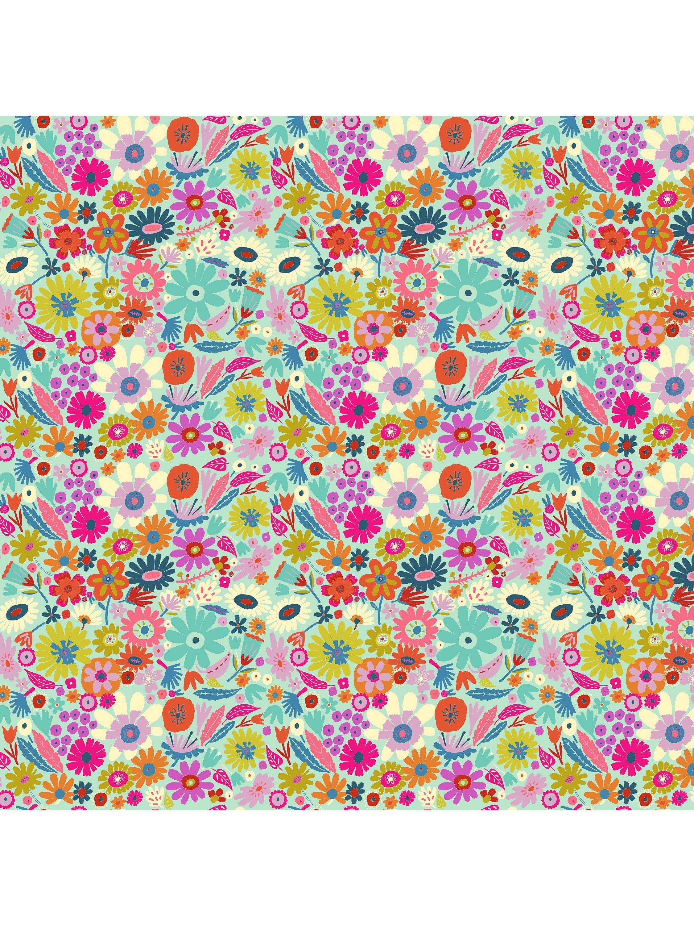 FreeSpirit Little Scattered Flower Fabric, Multi