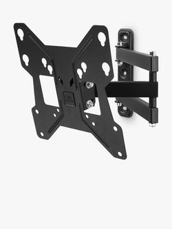 One for All WM2251 Tilt & Turn TV Bracket for TVs up to 43", Black - view 2, Black