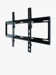 One For All WM2411 Flat Fixed TV Bracket for TVs up to 65”, Black