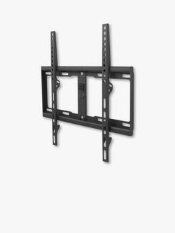 One For All WM4411 Flat Fixed TV Bracket for TVs up to 65”, for Solid & Stud Walls, Black - view 2, Black
