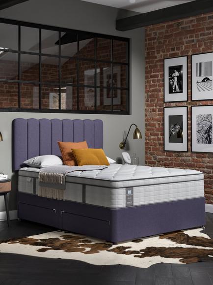 Sealy Elevate Cocoon Plush Posturepedic Mattress, Soft/Medium Tension, Single, White