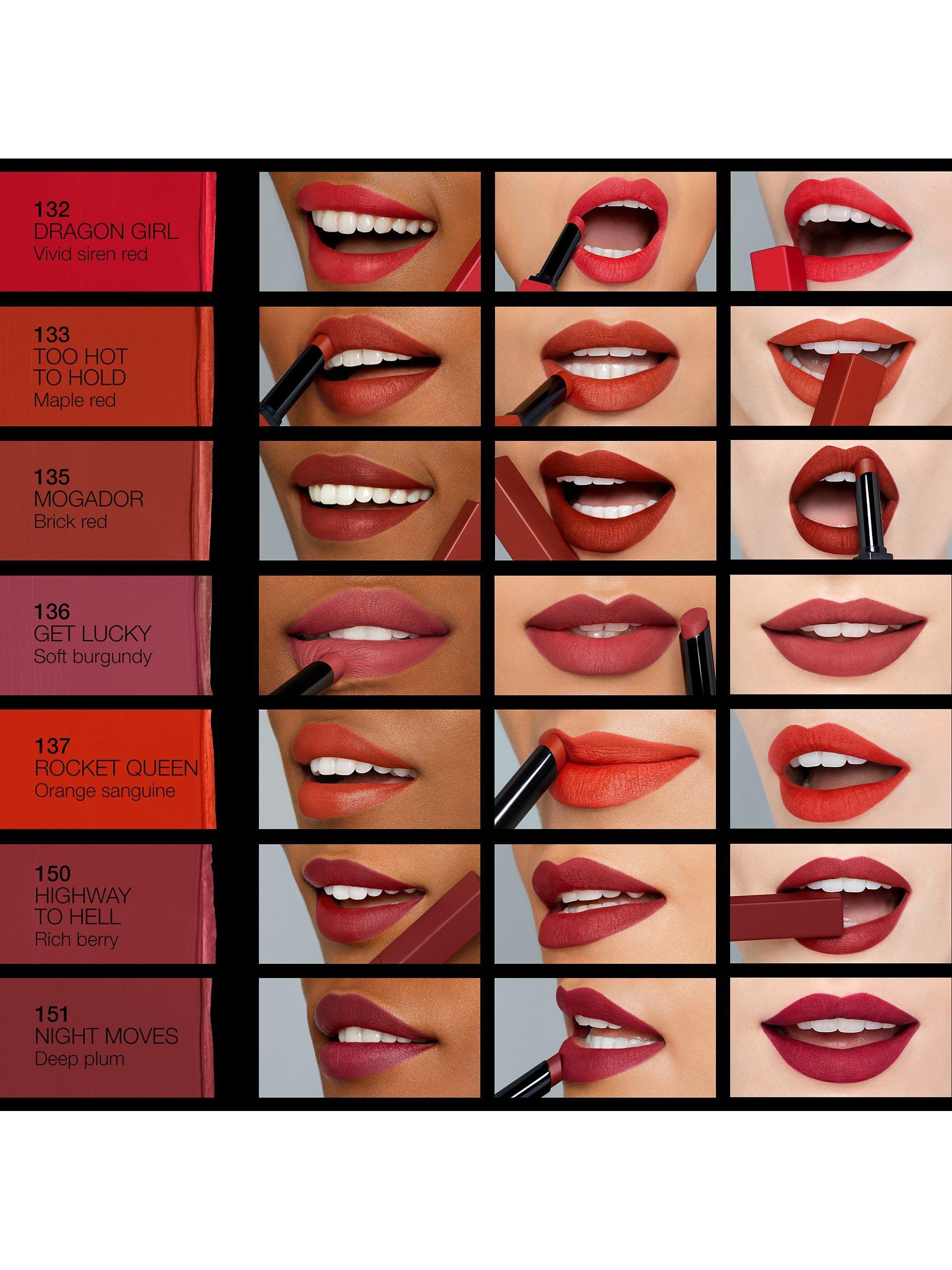 Product image 7 of 9, which shows NARS Powermatte Lipstick, Rocket Queen