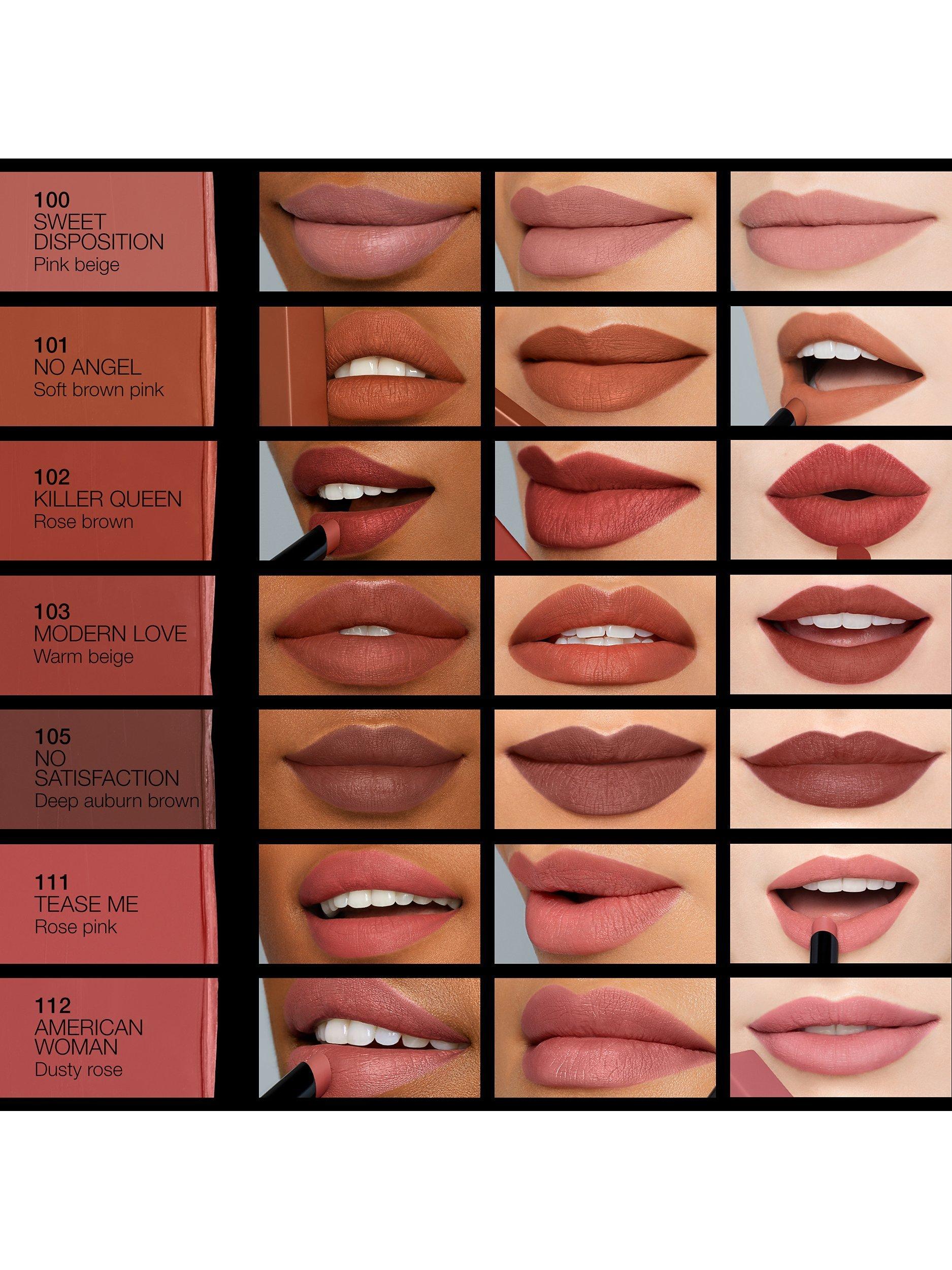 Product image 7 of 9, which shows NARS Powermatte Lipstick, No Satisfaction