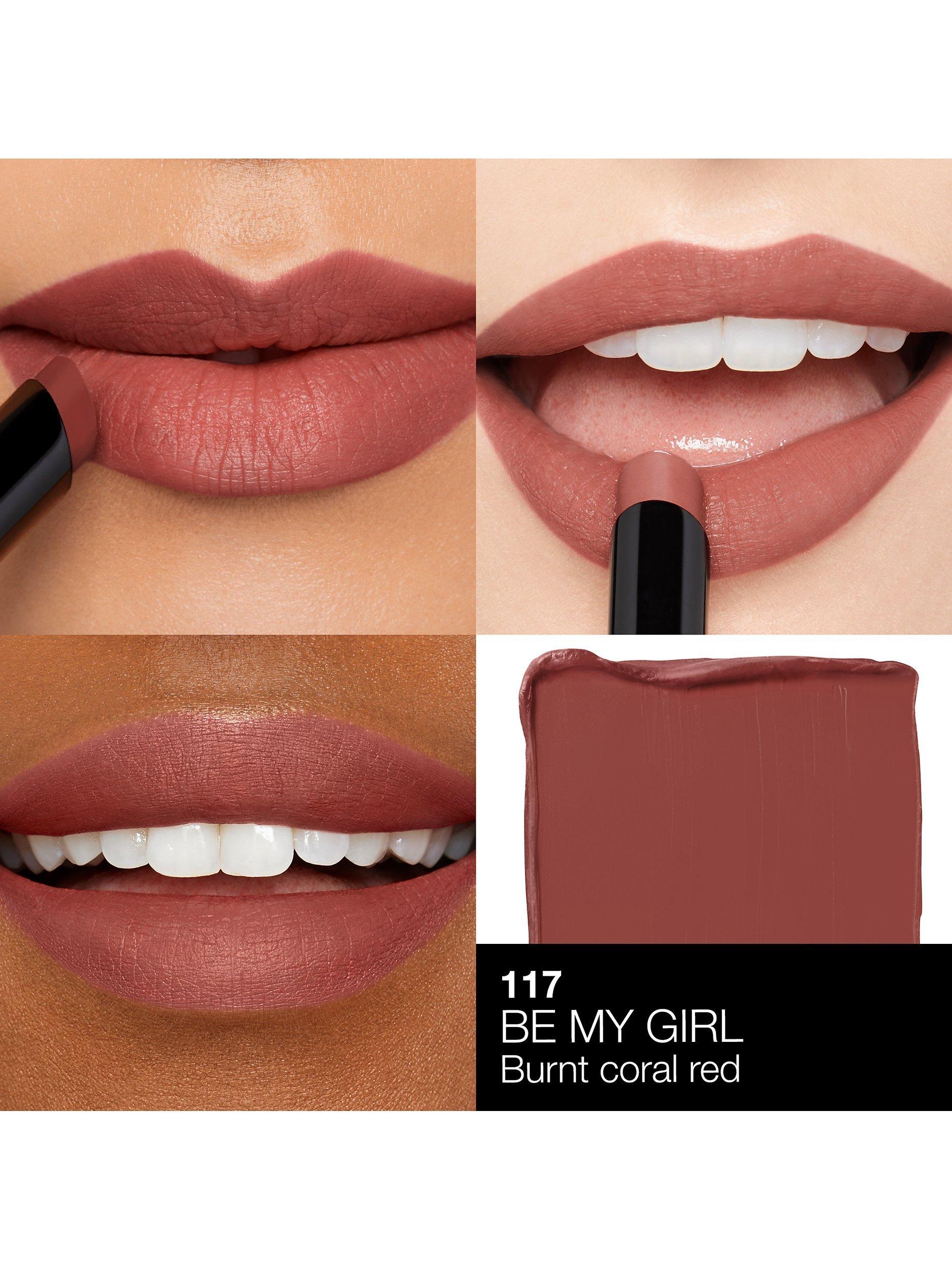 Product image 4 of 9, which shows NARS Powermatte Lipstick, Be My Girl