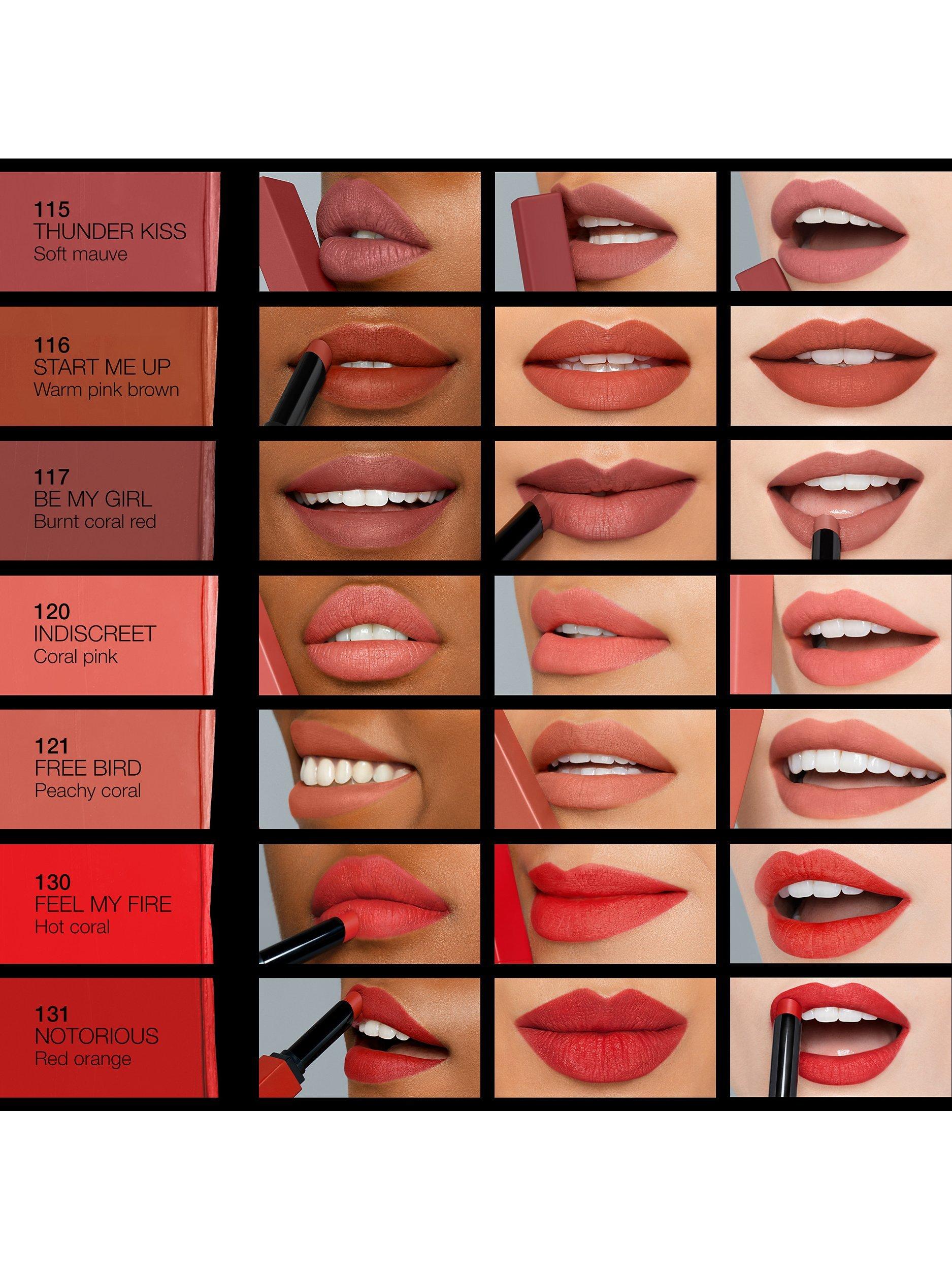 Product image 7 of 9, which shows NARS Powermatte Lipstick, Be My Girl