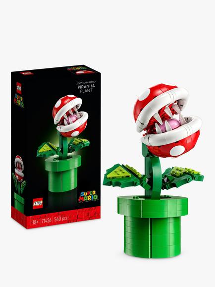 LEGO Super Mario Piranha Plant Figure Set for Adults 71426, Multi