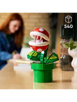 LEGO Super Mario Piranha Plant Figure Set for Adults 71426 - view 2, Multi