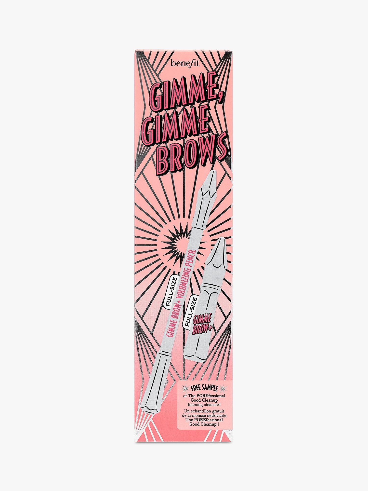 Product image 4 of 4, which shows Benefit Gimme Gimme Brows Gimme Brow+ & Gimme Brow+ Volumising Pencil Makeup Gift Set, Shade 2