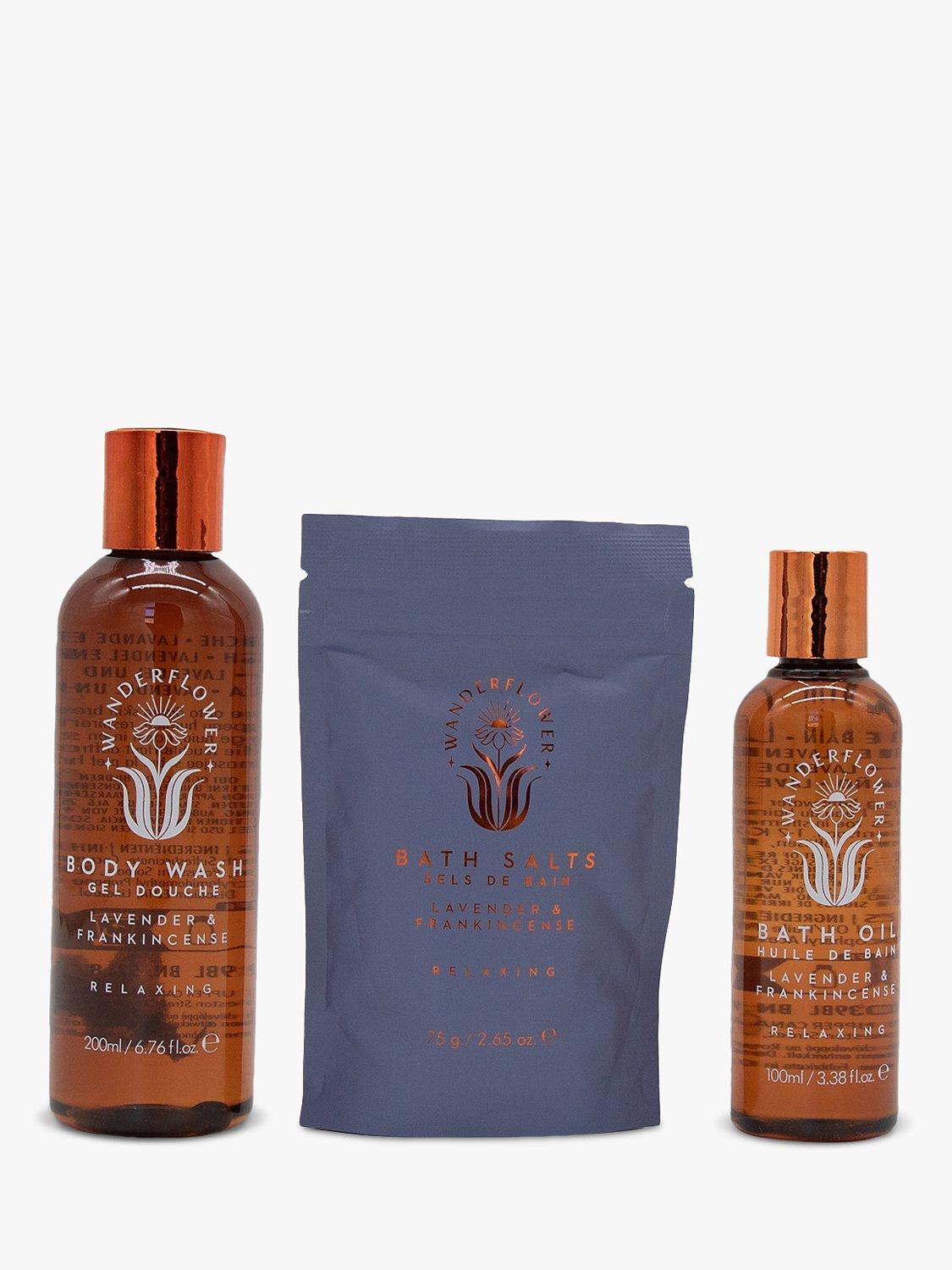 Wanderflower Lavender & Frankincense Bath Gift Set