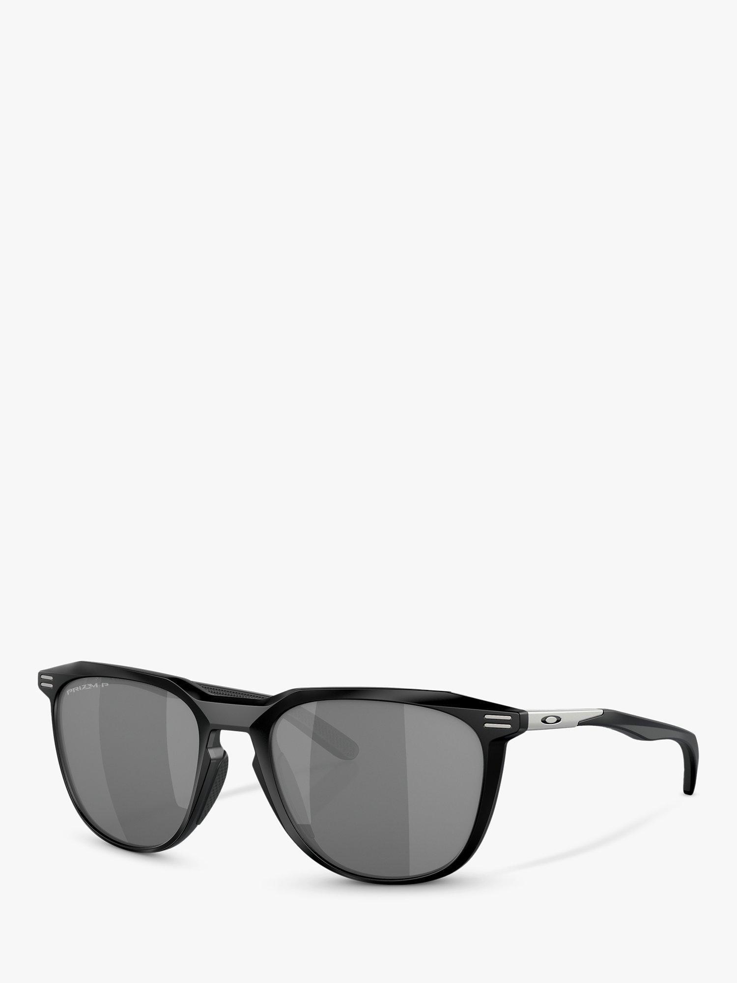 Oakley OO9286 Men s Polarised D Frame Sunglasses Matte Black Grey