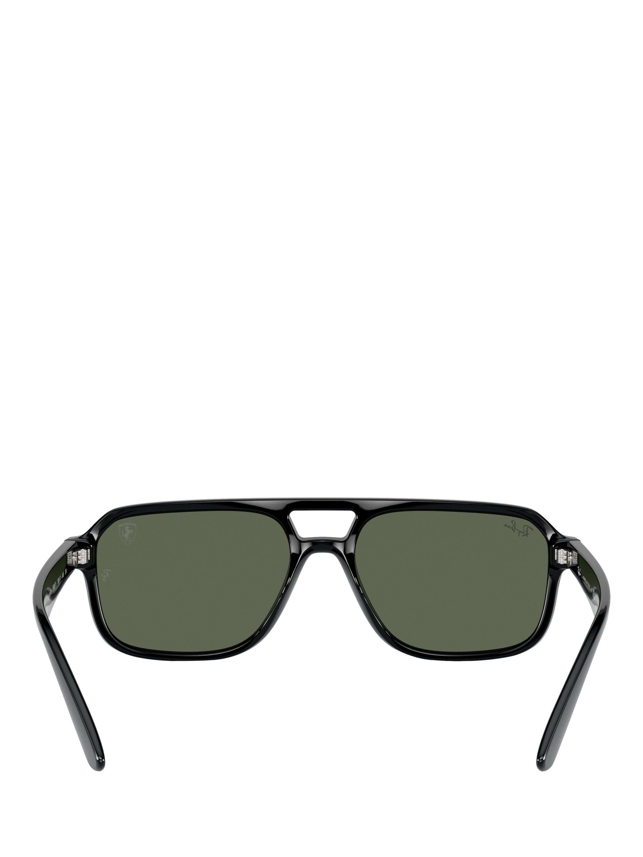 Product image 4 of 6, which shows Ray-Ban RB4414M Scuderia Ferrari Men's Irregular Sunglasses, Black/Green