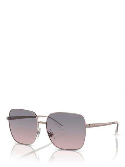 Ralph RA4142 Women's Square Sunglasses, Shiny Rose Gold, Shiny Rose Gold