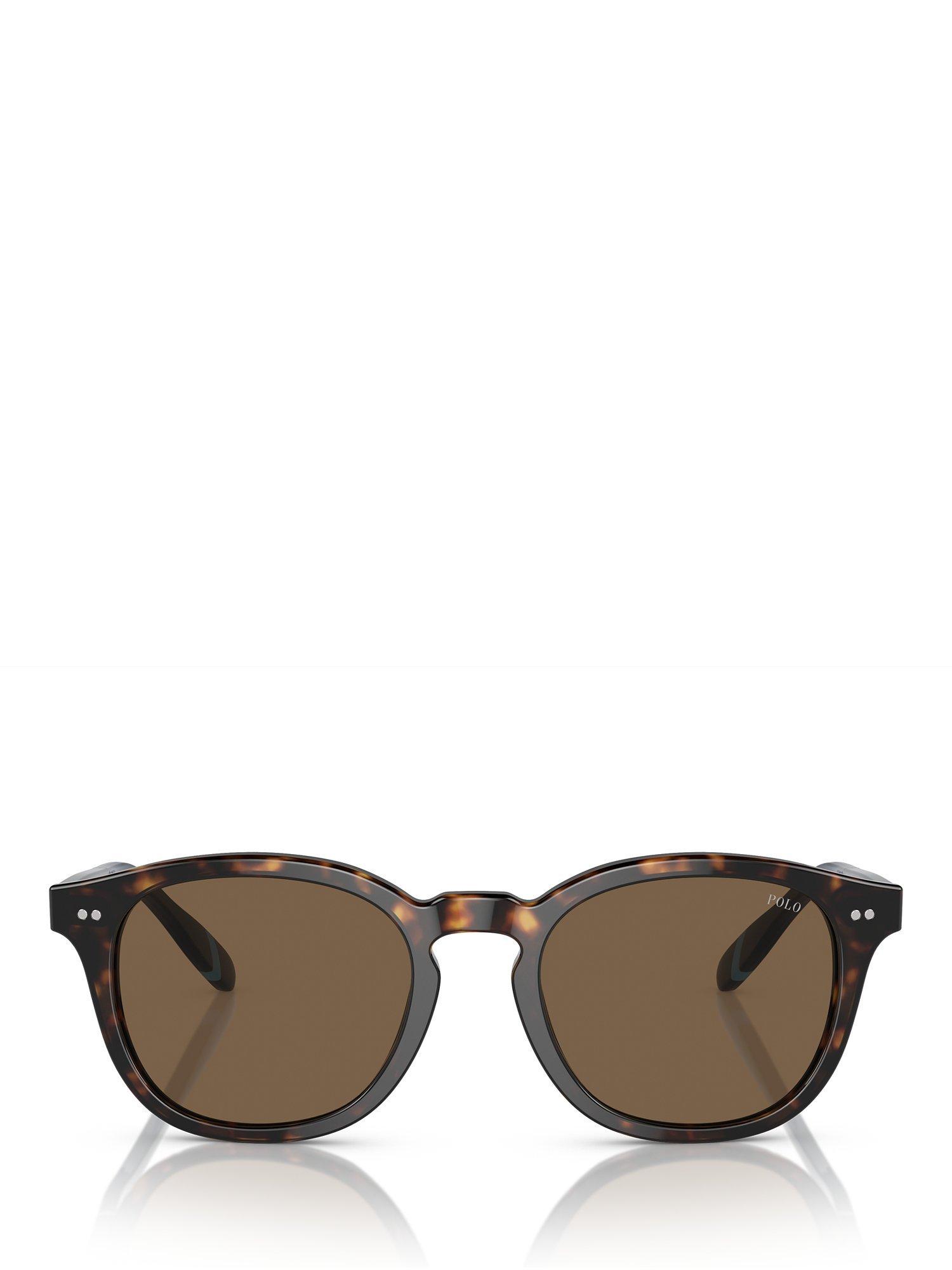 Product image 2 of 5, which shows Ralph Lauren PH4206 Men's Phantos Sunglasses, Tortoiseshell/Brown