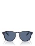 Ralph Lauren PH4181 Men's Phantos Sunglasses, Blue/Navy
