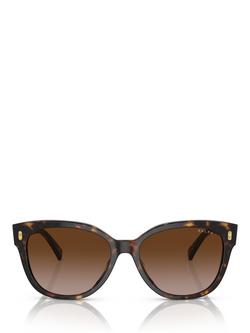 Ralph RA5305U Women's Cat's Eye Sunglasses - view 2, Black Havana