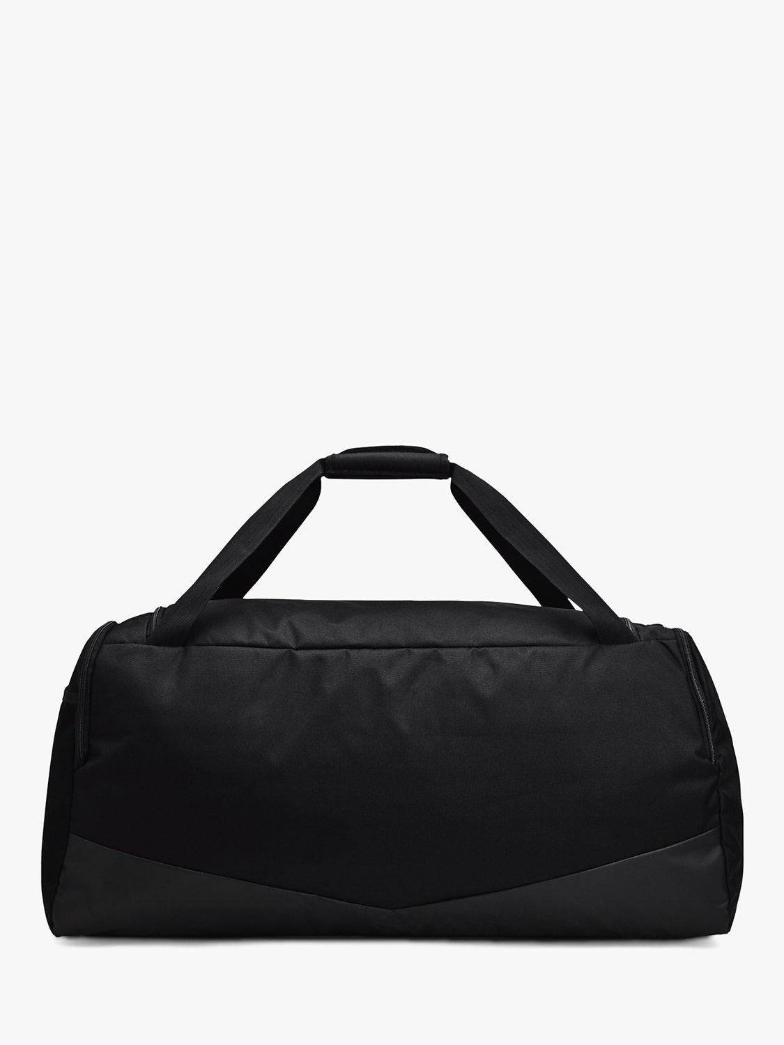 Product image 2 of 8, which shows Under Armour Undeniable 5.0 Large Duffle Bag, Black/Silver