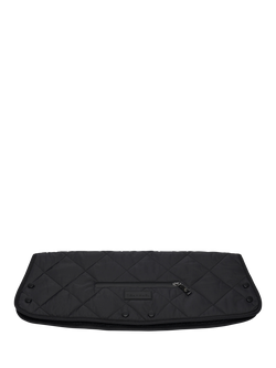 Tiba + Marl Quilted Handmuff, Black